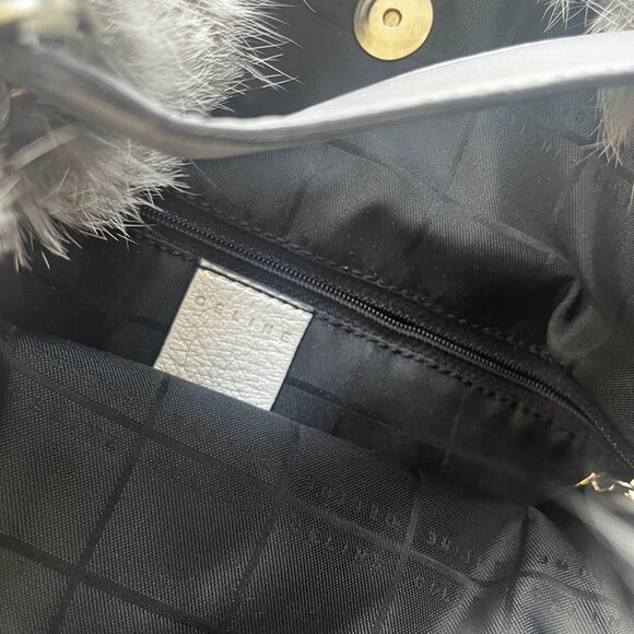 Rare Céline Rabbit Fur Shoulder Bag with tag, Holiday perfection 🎄 - Picture 4 of 8